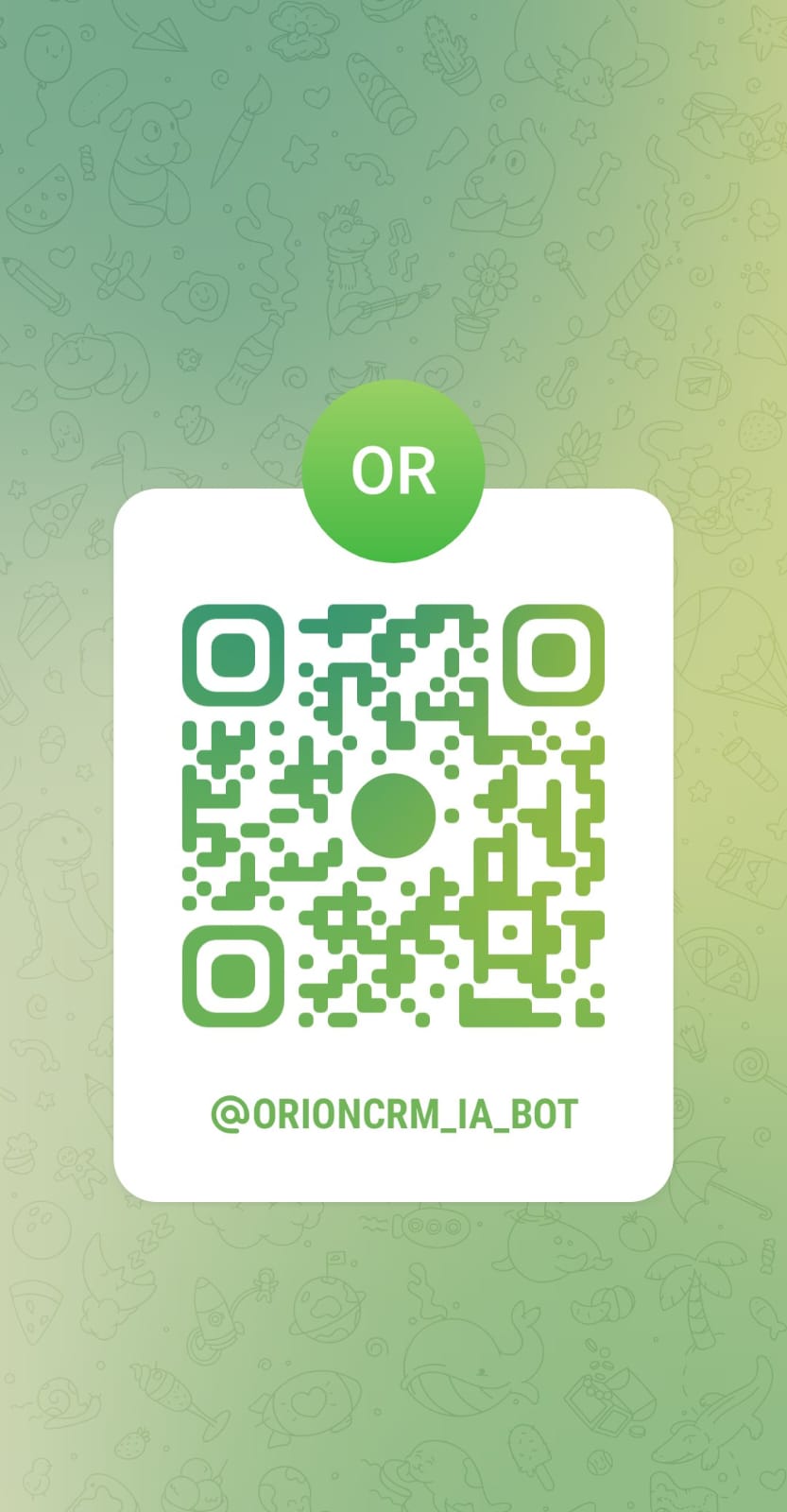 QR Code Telegram ORION